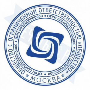 Макет печати для ООО с логотипом №12